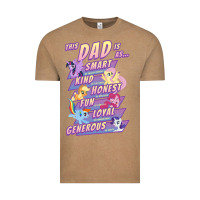 My Little Pony Father's Day Group Shot This Dad Is Vintage Tee | Teevron