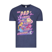 Vintage Denim My Little Pony Father's Day Group Shot This Dad Is Vintage Tee - longCreatives