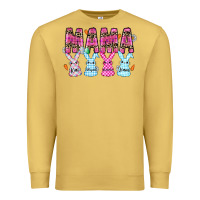 Antique Gold easter day mama Premium Sweatshirt - CowhideDigitalArt