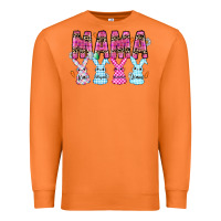 Carrot easter day mama Premium Sweatshirt - CowhideDigitalArt