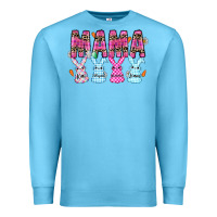 Ocean Blue easter day mama Premium Sweatshirt - CowhideDigitalArt