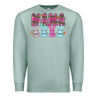 Seafoam easter day mama Premium Sweatshirt - CowhideDigitalArt