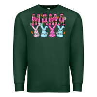 Sports Green easter day mama Premium Sweatshirt - CowhideDigitalArt