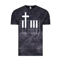 Cloud Black Church Organist Vintage Tee - longCreatives