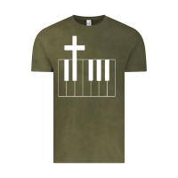 Vintage Olive Church Organist Vintage Tee - longCreatives