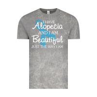Cloud Rock I Have Alopecia Awareness, I Am Beautiful Just Th Vintage Tee - longCreatives