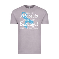 Vintage Zinc I Have Alopecia Awareness, I Am Beautiful Just Th Vintage Tee - longCreatives
