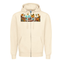Sandshell hello pumpkin libbey glass Zipper Hoodie - BundleAndBundleShop