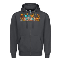 Smoke hello pumpkin libbey glass Zipper Hoodie - BundleAndBundleShop