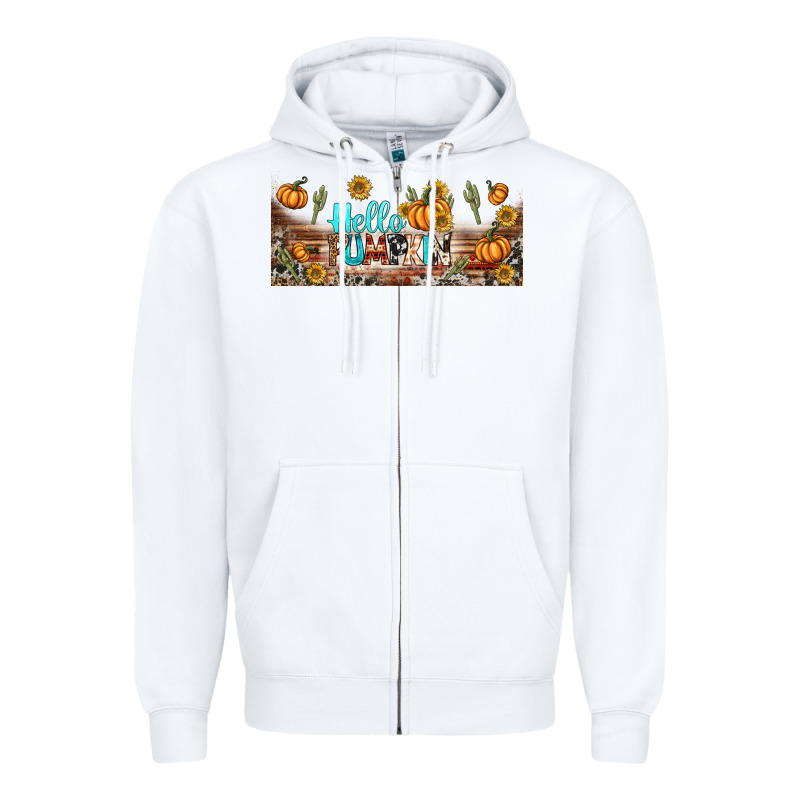 Hello Pumpkin Libbey Glass Zipper Hoodie by BundleAndBundleShop | Teevron