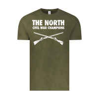 Vintage Olive History - American Civil War North Union Vintage Tee - longCreatives
