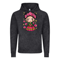 Vintage Black Mexican Girl Vintage Hoodie - texasbilliewilder