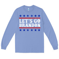 Colony Blue Let's Go Brandon Long Sleeve Tee - Jasminsmagicworld