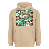 Mushroom christmas magic pattern Heavyweight Hoodie - CowhideDigitalArt