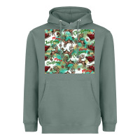 Sage christmas magic pattern Heavyweight Hoodie - CowhideDigitalArt