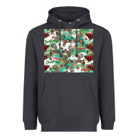 Smoke christmas magic pattern Heavyweight Hoodie - CowhideDigitalArt