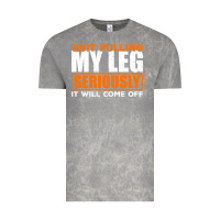 Cloud Rock Quit Pulling My Leg Ampu Wheelchair Prosthetic Vintage Tee - longCreatives