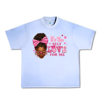 Grape Ice it's the self love for me afro woman Urban Heavy Tee - texasbilliewilder