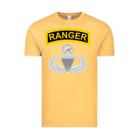 Vintage Mustard Ranger and Airborne Master Vintage Tee - longCreatives