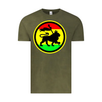 Vintage Olive Rasta Lion Vintage Tee - longCreatives
