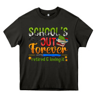 Asphalt schools out forever Heavy Core Tee - NancyCooperArtShop