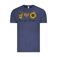 Vintage Denim Peace Love Sunshine Vintage Tee - Bettercallsaul