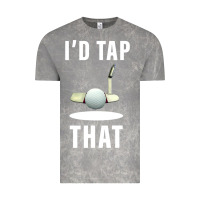 Cloud Rock I'd Tap That TFunny Golf Vintage Tee - longCreatives