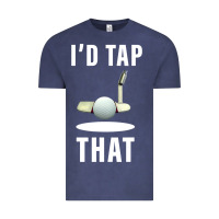 Vintage Denim I'd Tap That TFunny Golf Vintage Tee - longCreatives