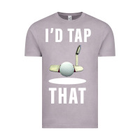 Vintage Zinc I'd Tap That TFunny Golf Vintage Tee - longCreatives