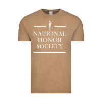 Vintage Coffee National Honor Society Torch Vintage Tee - longCreatives