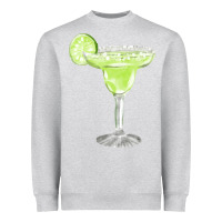 Heather Grey martini fa element Heavyweight Sweatshirt - FaDigitalArtStudio