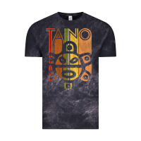 Cloud Black Taino Sun Boricua Vintage Taino Gift of Puerto Rico Vintage Tee - longCreatives