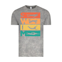 Cloud Rock Retro Vintage Swimming Gift For Swimmers Vintage Tee - longCreatives