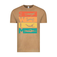 Vintage Camel Retro Vintage Swimming Gift For Swimmers Vintage Tee - longCreatives
