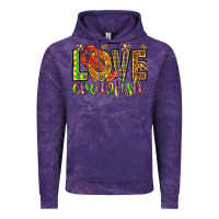 Cloud Purple Mardi Gras love crawfish Vintage Hoodie - NancyCooperArtShop
