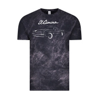 Cloud Black El Camino Vintage Tee - longCreatives