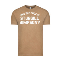 Vintage Coffee who the fuck is sturgill simpson Vintage Tee - longCreatives