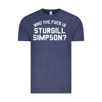 Vintage Denim who the fuck is sturgill simpson Vintage Tee - longCreatives