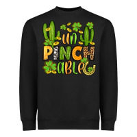 Black un pinch able  st. patrick's day Heavyweight Sweatshirt - OliviaCreatesArt