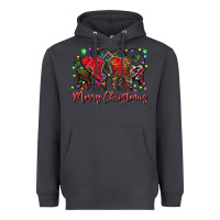 Smoke merry Christmas teeth Heavyweight Hoodie - CowhideDigitalArt