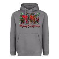 Storm merry Christmas teeth Heavyweight Hoodie - CowhideDigitalArt