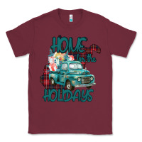 Burgundy Christmas Home For The Holidays Classic Tee - Bettercallsaul