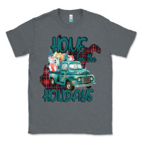 Charcoal Heather Christmas Home For The Holidays Classic Tee - Bettercallsaul