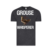 Vintage Black Ruffed Grouse Hunting Bird Spruce Grouse Vintage Tee - longCreatives
