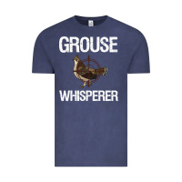 Vintage Denim Ruffed Grouse Hunting Bird Spruce Grouse Vintage Tee - longCreatives