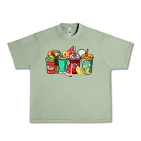 Oil Green Fruits coffee cups Urban Heavy Tee - NancyCooperArtShop