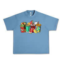 Pebble Blue Fruits coffee cups Urban Heavy Tee - NancyCooperArtShop