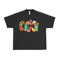 Pigment Black Fruits coffee cups Urban Heavy Tee - NancyCooperArtShop