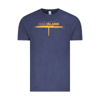 Vintage Denim The Curse of Oak Island Comfortable Short Sleeve Vintage Tee - longCreatives