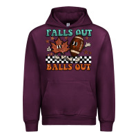 Mauve Wine falls out balls out Urban Hoodie - BarkalooDesign